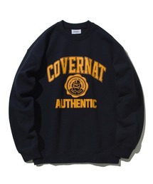 【COVERNAT】BIG EMBLEM LOGO CREWNECK / カバーナット ビッグ エンブレム ロゴ クルーネック