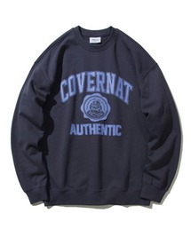 COVERNAT | 【COVERNAT】BIG EMBLEM LOGO CREWNECK / カバーナット ビッグ エンブレム ロゴ クルーネック(スウェット)