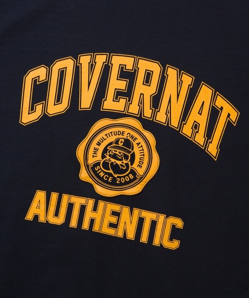 COVERNAT（カバーナット）の「【COVERNAT】BIG EMBLEM LOGO CREWNECK / カバーナット ビッグ エンブレム ロゴ クルーネック（スウェット・メンズ・チャコールグレー/ネイビー/オートミール・SMALL/MEDIUM/LARGE/X-LARGE）」の20枚目の写真