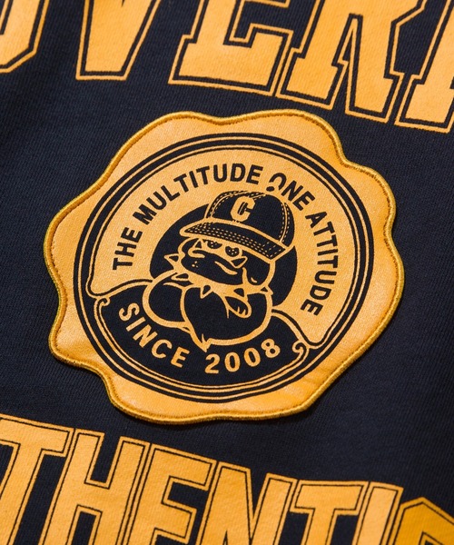 COVERNAT（カバーナット）の「【COVERNAT】BIG EMBLEM LOGO CREWNECK / カバーナット ビッグ エンブレム ロゴ クルーネック（スウェット・メンズ・チャコールグレー/ネイビー/オートミール・SMALL/MEDIUM/LARGE/X-LARGE）」の14枚目の写真