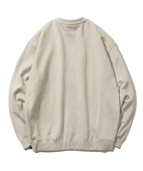COVERNAT（カバーナット）の「【COVERNAT】BIG EMBLEM LOGO CREWNECK / カバーナット ビッグ エンブレム ロゴ クルーネック（スウェット・メンズ・チャコールグレー/ネイビー/オートミール・SMALL/MEDIUM/LARGE/X-LARGE）」の19枚目の写真