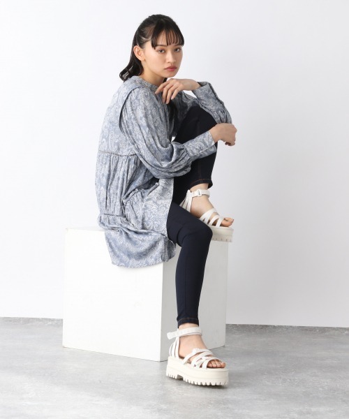 JEANASIS（ジーナシス）の「アツゾコホソベルトサンダル/937895（サンダル・レディース・ブラウン/ホワイト/ゼブラ/ブラック・LARGE/MEDIUM）」の15枚目の写真