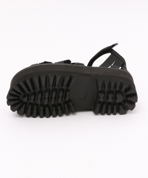 JEANASIS（ジーナシス）の「アツゾコホソベルトサンダル/937895（サンダル・レディース・ブラウン/ホワイト/ゼブラ/ブラック・LARGE/MEDIUM）」の12枚目の写真