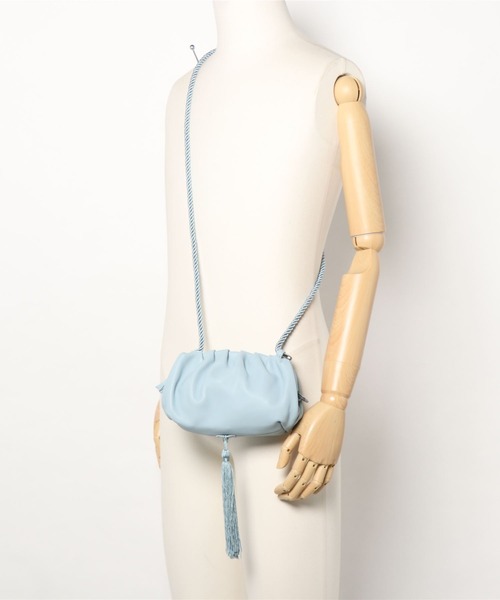 ASH（アッシュ）の「【SHANIA】ミニショルダーバッグ（ショルダーバッグ・レディース・ピンク/ブラック/ブルー・ONE SIZE）」の13枚目の写真