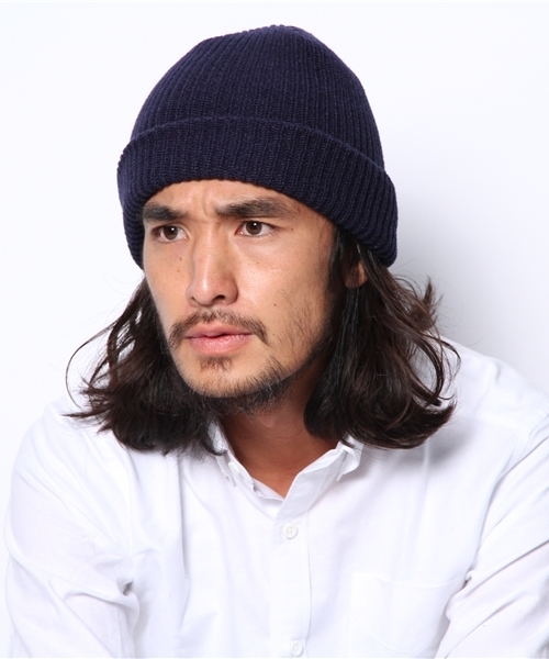 WEGO(ウィゴー)の「WEGO/プレーンニットキャップ(ニットキャップ/ビーニー・メンズ・ブラック/グレー/ネイビー/ワイン・FREE)」の6枚目の写真