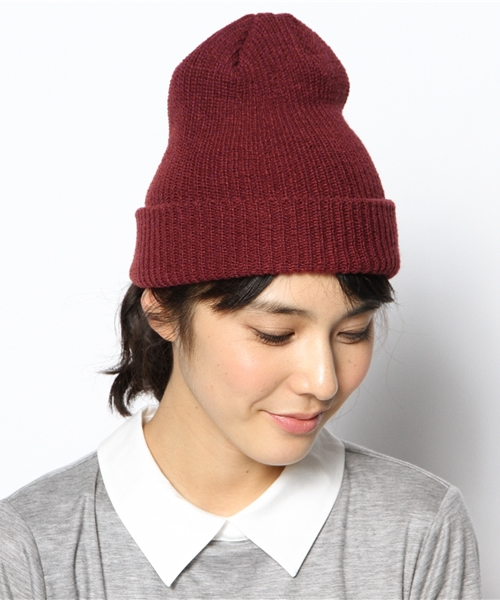 WEGO(ウィゴー)の「WEGO/プレーンニットキャップ(ニットキャップ/ビーニー・メンズ・ブラック/グレー/ネイビー/ワイン・FREE)」の5枚目の写真