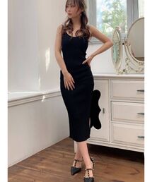 RESEXXY | リブニットキャミワンピース(ワンピース)