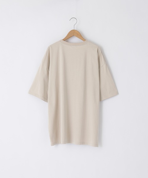 timecapsule（タイムカプセル）の「【timecapsule】「レトロなデイジー」プリント半袖ビッグTシャツ（Tシャツ/カットソー・レディース・ホワイト/ミント/モカ/ライトベージュ・FREE）」の8枚目の写真