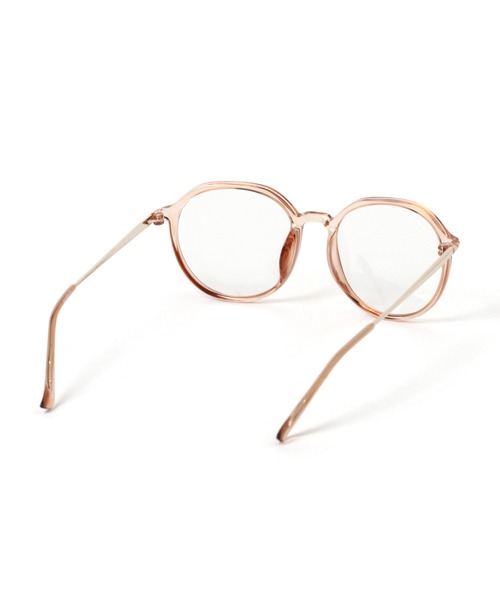 niko and...(ニコアンド)の「オリジナルクリアフレームダテ眼鏡(メガネ・レディース・その他1/ベビーピンク・FREE)」の13枚目の写真