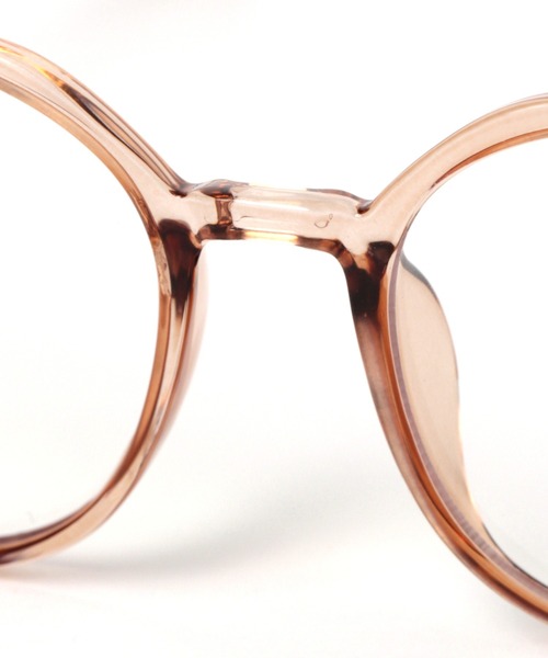 niko and...(ニコアンド)の「オリジナルクリアフレームダテ眼鏡(メガネ・レディース・その他1/ベビーピンク・FREE)」の8枚目の写真