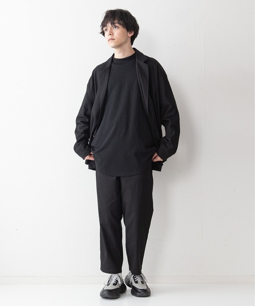 UNIIT(ユニット)の「【UNIIT】コットンリネン アンクル丈イージーパンツ セットアップ対応可能アイテム ルーズシルエット(ビッグシルエット)(その他パンツ・メンズ・ライトグレー/ブラック/ライトベージュ・MEDIUM/LARGE)」の20枚目の写真