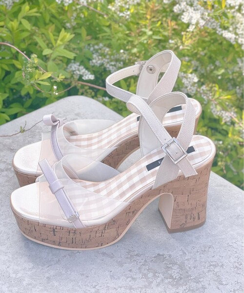 En Punto（エンプント）の「【残りわずか】クリアリボンサンダル（サンダル・レディース・その他1/アイボリー系8/ネイビー系6・LL/S/M/L）」の17枚目の写真