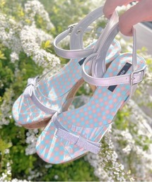 【残りわずか】クリアリボンサンダル