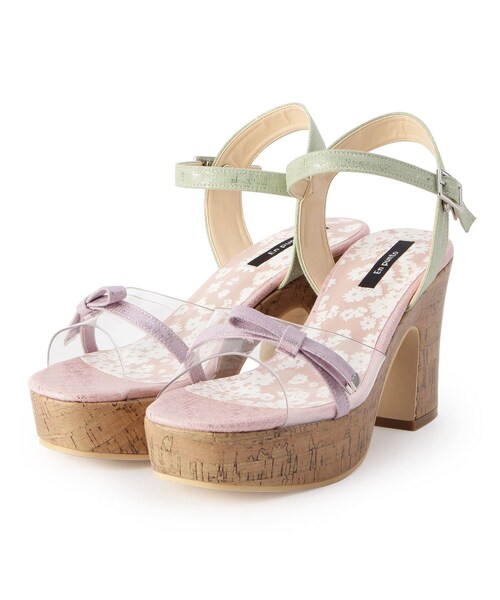 En Punto（エンプント）の「【残りわずか】クリアリボンサンダル（サンダル・レディース・その他1/アイボリー系8/ネイビー系6・LL/S/M/L）」の19枚目の写真