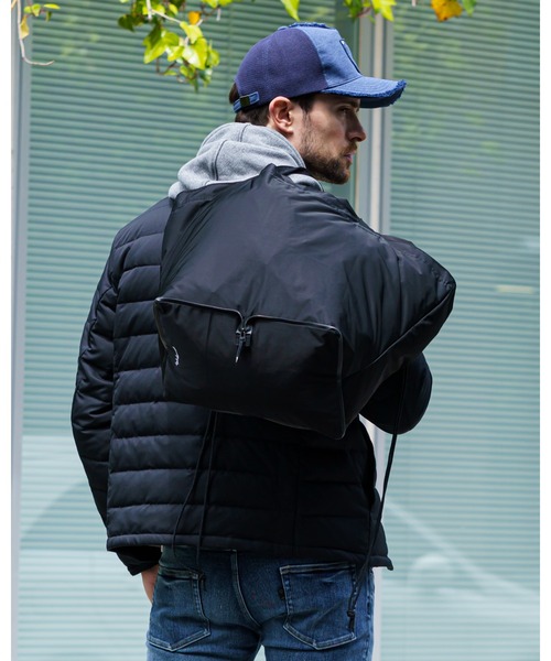 wjk(ダヴルジェイケイ)の「packing tote(トートバッグ・メンズ・ブラック・FREE)」の5枚目の写真