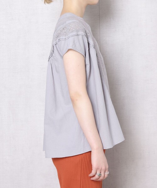 FREAK'S STORE（フリークスストア）の「▽【WEB限定】2WAYノースリーブレースブラウス（シャツ/ブラウス・レディース・ホワイト/ライトグレー/ブラック・ﾌﾘ-）」の20枚目の写真