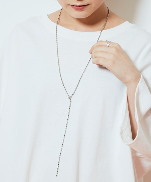 Auntie Rosa Holiday（アンティローザホリデー）の「2WAYマルチレングスロングネックレス（ネックレス・レディース・シルバー/ゴールド・FREE）」の4枚目の写真