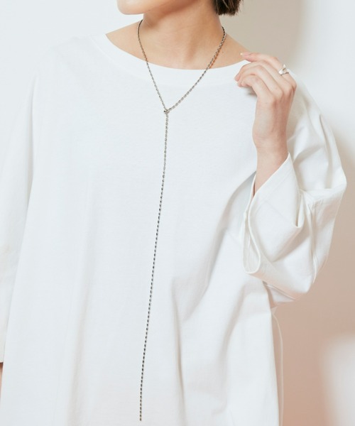 Auntie Rosa Holiday（アンティローザホリデー）の「2WAYマルチレングスロングネックレス（ネックレス・レディース・シルバー/ゴールド・FREE）」の5枚目の写真