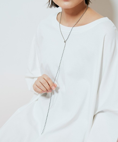 Auntie Rosa Holiday（アンティローザホリデー）の「2WAYマルチレングスロングネックレス（ネックレス・レディース・シルバー/ゴールド・FREE）」の6枚目の写真