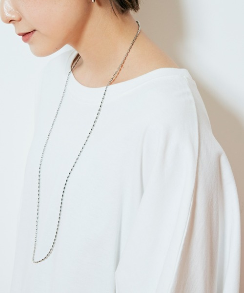 Auntie Rosa Holiday（アンティローザホリデー）の「2WAYマルチレングスロングネックレス（ネックレス・レディース・シルバー/ゴールド・FREE）」の8枚目の写真