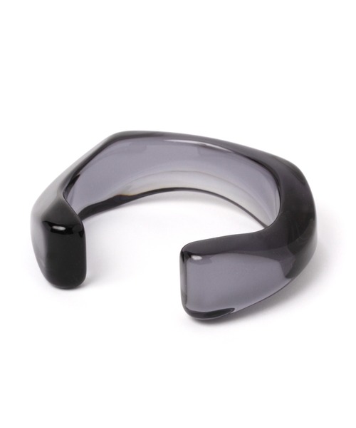 A part by（アパートバイ）の「クリアバングル　949862（バングル/リストバンド・レディース・ブラック/その他・FREE）」の4枚目の写真