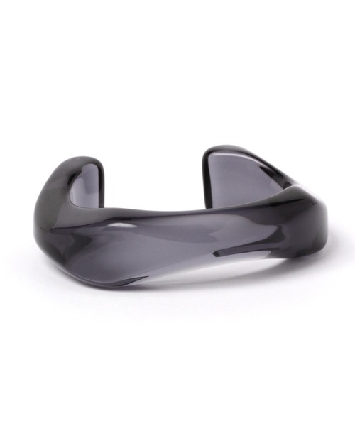 A part by（アパートバイ）の「クリアバングル　949862（バングル/リストバンド・レディース・ブラック/その他・FREE）」の5枚目の写真