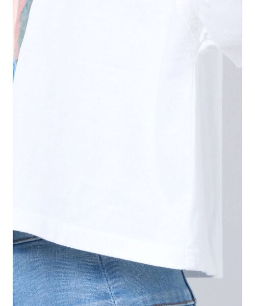 EMODA(エモダ)の「ボックスグラフィックTシャツ(Tシャツ/カットソー・レディース・ホワイト/ブラック・FREE)」の18枚目の写真