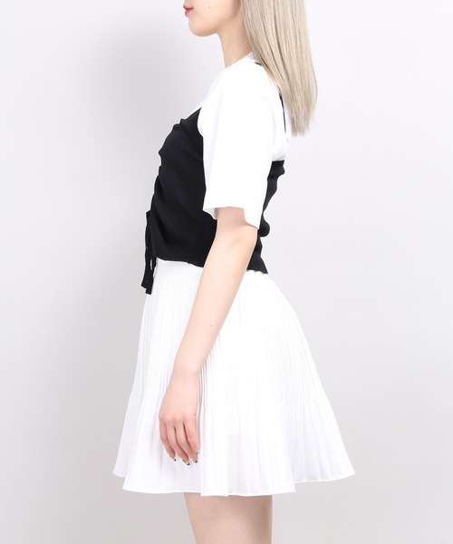 WC（ダブル シー）の「ドロストビスチェ（その他トップス・レディース・ブラック/ホワイト・FREE）」の9枚目の写真