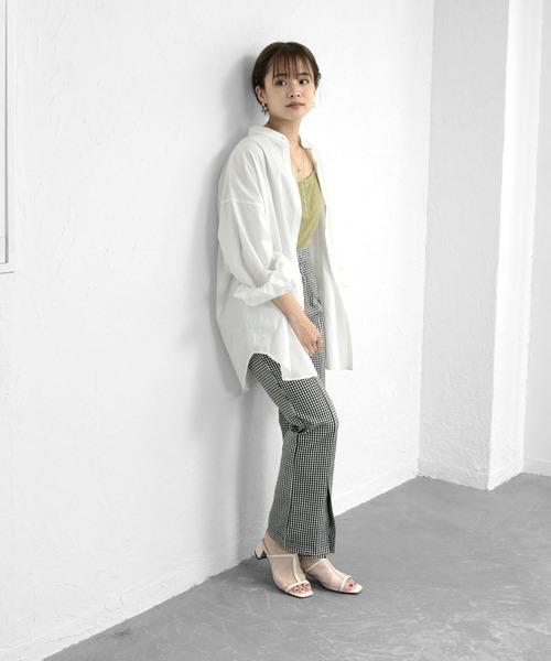 SOROTTO（ソロット）の「スクエアトゥの切替チュールシアーサンダル（サンダル・レディース・ブラック/ブラウン/アイボリー・LL/S/M/L）」の20枚目の写真