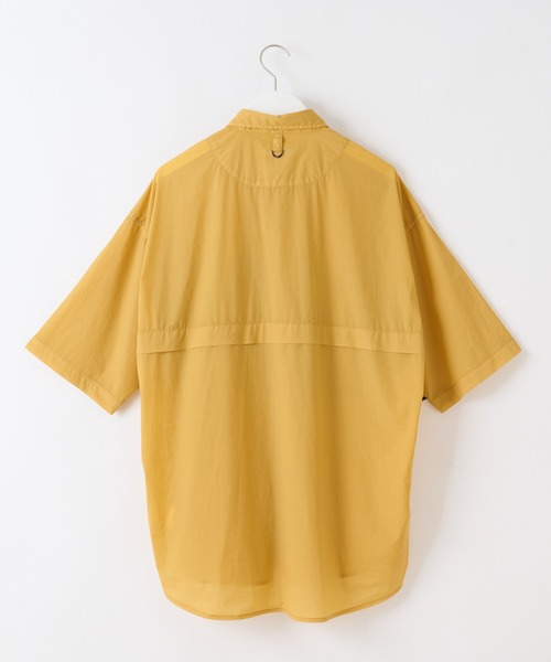 CIAOPANIC TYPY（チャオパニックティピー）の「製品染エアテックフィッシングシャツ（シャツ/ブラウス・メンズ・チャコールグレー/オレンジ/ゴールド・SMALL/MEDIUM/LARGE）」の10枚目の写真