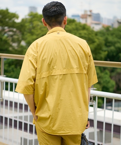 CIAOPANIC TYPY（チャオパニックティピー）の「製品染エアテックフィッシングシャツ（シャツ/ブラウス・メンズ・チャコールグレー/オレンジ/ゴールド・SMALL/MEDIUM/LARGE）」の14枚目の写真