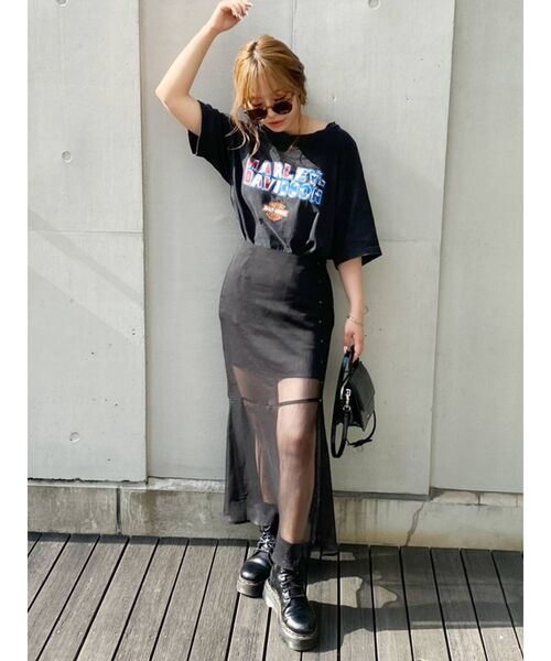 EVRIS（エヴリス）の「ロングスリットスカート（スカート・レディース・ブラック/カーキ/その他1・FREE）」の17枚目の写真