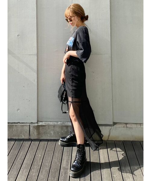 EVRIS（エヴリス）の「ロングスリットスカート（スカート・レディース・ブラック/カーキ/その他1・FREE）」の16枚目の写真