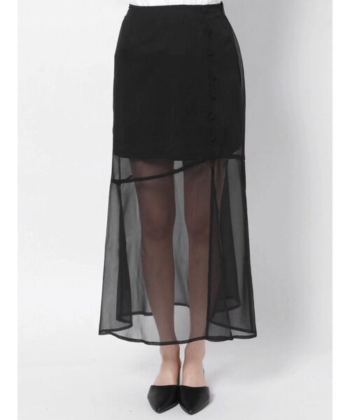 EVRIS（エヴリス）の「ロングスリットスカート（スカート・レディース・ブラック/カーキ/その他1・FREE）」の11枚目の写真