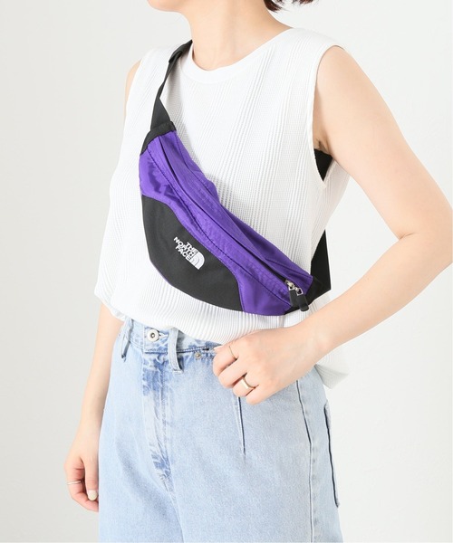 SLOBE IENA（スローブイエナ）の「【THE NORTH FACE/ ザノースフェイス】Granuleウエストポーチ（ボディバッグ/ウエストポーチ・レディース・パープル/ブラウン/ブラック・FREE）」の7枚目の写真