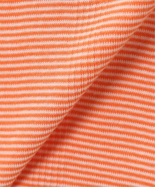 MILLER(ミラー)の「【MILLER/ミラー】Oriens別注ボーダーTシャツ◆(Tシャツ/カットソー・レディース・グリーン/ブルー/レッド/オレンジ・FREE)」の9枚目の写真