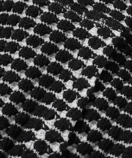 MEN'S BIGI（メンズビギ）の「＜SEA GREEN(シーグリーン)＞ビッグワッフルパーカー（パーカー・メンズ・ブラック/ロイヤルブルー・01/02/03）」の4枚目の写真