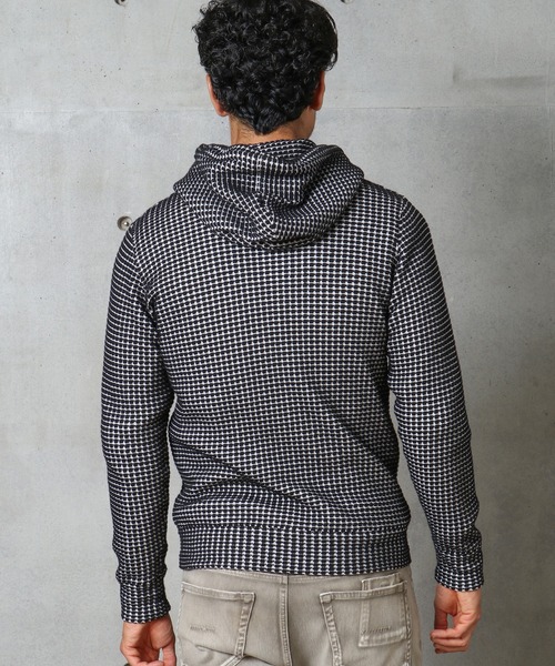 MEN'S BIGI（メンズビギ）の「＜SEA GREEN(シーグリーン)＞ビッグワッフルパーカー（パーカー・メンズ・ブラック/ロイヤルブルー・01/02/03）」の20枚目の写真