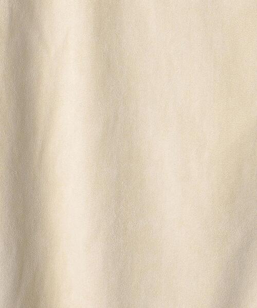 green label relaxing（グリーンレーベルリラクシング）の「スウェードライク ラップ タイト スカート（スカート・レディース・ベージュ/ブラウン/ナチュラル・38/36）」の14枚目の写真