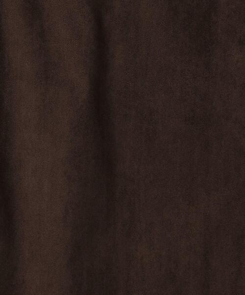 green label relaxing（グリーンレーベルリラクシング）の「スウェードライク ラップ タイト スカート（スカート・レディース・ベージュ/ブラウン/ナチュラル・38/36）」の21枚目の写真