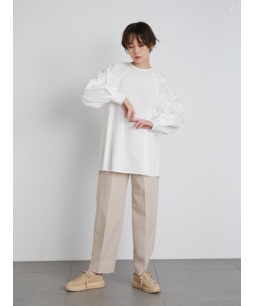 emmi(エミ)の「【emmi original】emmi コートスニーカー(スニーカー・レディース・ベージュ・23/24/22.5/24.5/23.5)」の8枚目の写真