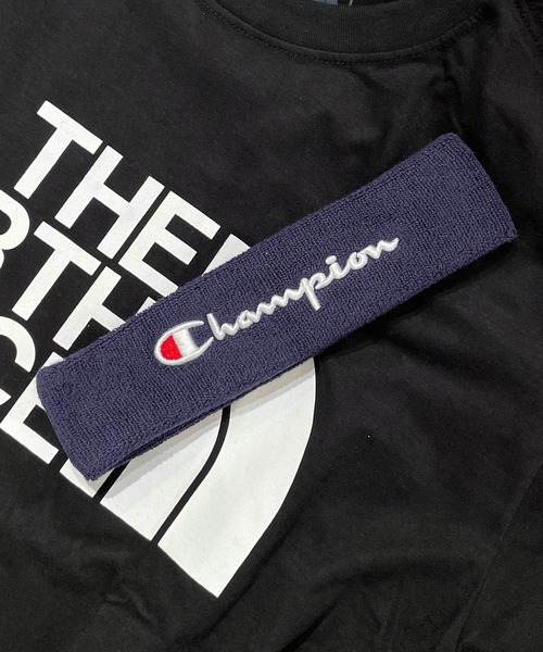 Champion（チャンピオン）の「Champion/チャンピオン ロゴ刺繍 ヘアバンド（ヘアバンド・メンズ・ブラック系その他/トリコロール/ブルー系その他/グレー系その他/ブルー/ホワイト/ブルー系その他2/ブラック/レッド系その他/インディゴブルー/ホワイト系その他/レッド/ホワイト系その他7/レッド系その他2・FREE）」の10枚目の写真