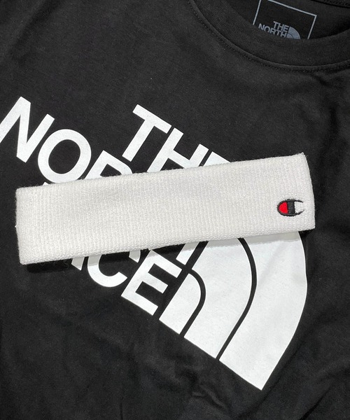 Champion（チャンピオン）の「Champion/チャンピオン ロゴ刺繍 ヘアバンド（ヘアバンド・メンズ・ブラック系その他/トリコロール/ブルー系その他/グレー系その他/ブルー/ホワイト/ブルー系その他2/ブラック/レッド系その他/インディゴブルー/ホワイト系その他/レッド/ホワイト系その他7/レッド系その他2・FREE）」の2枚目の写真