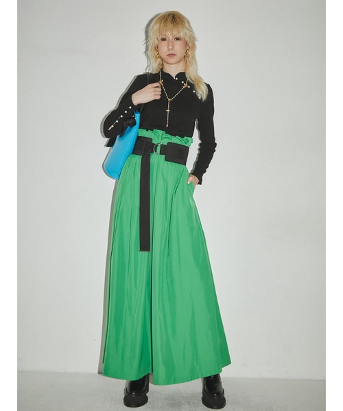 PAMEO POSE（パメオポーズ）の「Watering Pot Bag（トートバッグ・レディース・ブラック/ブルー・FREE）」の6枚目の写真