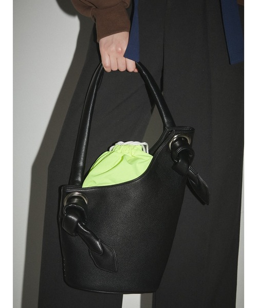 PAMEO POSE（パメオポーズ）の「Watering Pot Bag（トートバッグ・レディース・ブラック/ブルー・FREE）」の7枚目の写真