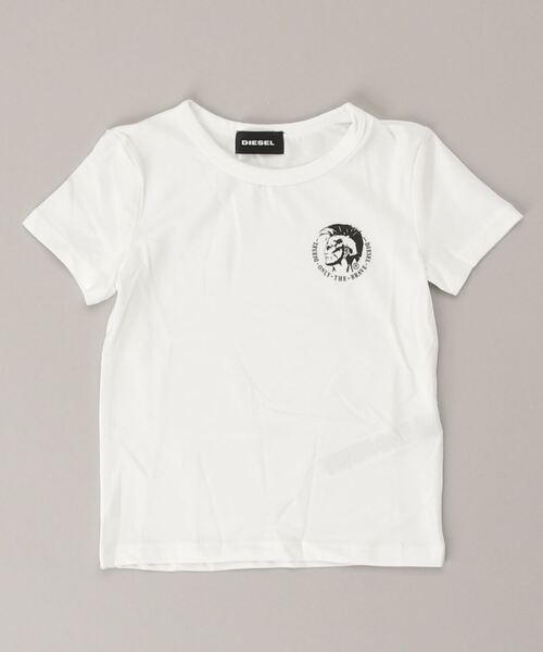 DIESEL KIDS(ディーゼルキッズ)の「DIESEL(ディーゼル)Kids & Junior 半袖Tシャツカットソー(Tシャツ/カットソー・キッズ・ホワイト/ブラック/ネイビー・4Y/6Y/8Y/10Y/12Y/14Y/16Y)」の6枚目の写真