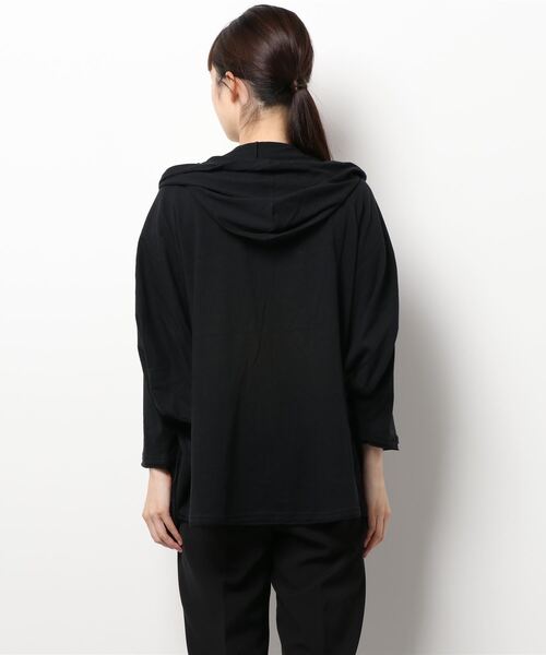【レア 】scolar スカラー パーカー 黒 ブラック M 美品 ScoLar（スカラー）の「SCOLARロゴアップリケパーカー（パーカー