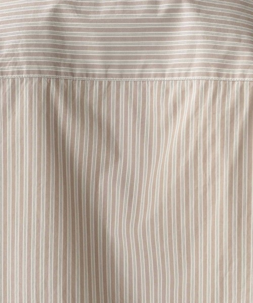 RAGEBLUE（レイジブルー）の「ストライプ/セミロングシャツ/203108（シャツ/ブラウス・メンズ・ベージュ/ブルー・MEDIUM/LARGE）」の10枚目の写真