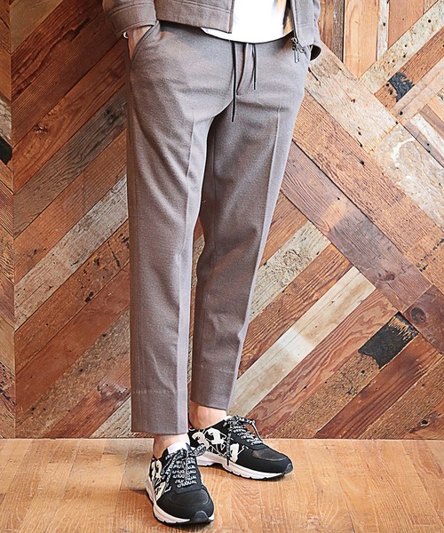 RATTLE TRAP（ラトルトラップ）の「【セットアップ対応】エアリーフラノイージースラックス（スラックス・メンズ・ブラック/ブラウン/グレイッシュベージュ/チャコール・LL/S/M/L）」の22枚目の写真