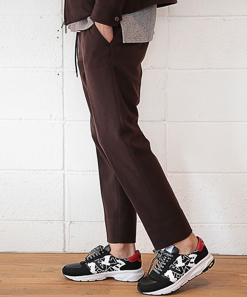 RATTLE TRAP（ラトルトラップ）の「【セットアップ対応】エアリーフラノイージースラックス（スラックス・メンズ・ブラック/ブラウン/グレイッシュベージュ/チャコール・LL/S/M/L）」の21枚目の写真